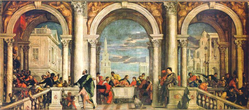 Paolo  Veronese Gastmahl im Hause Levis China oil painting art
